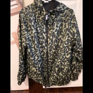 Pink camo windbreaker